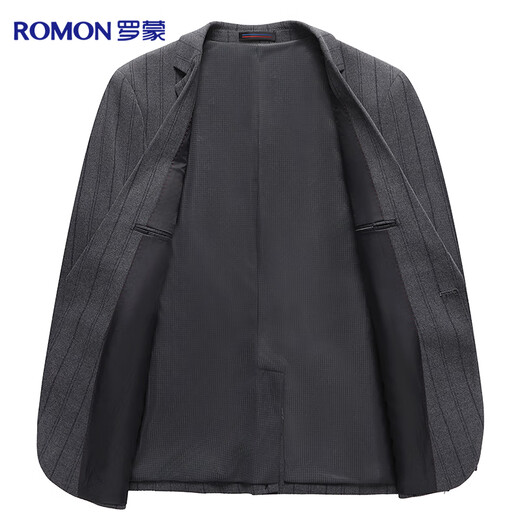 Luo Meng suit suit men's slim professional formal suit men's suit business groom suit wedding suit men's suit