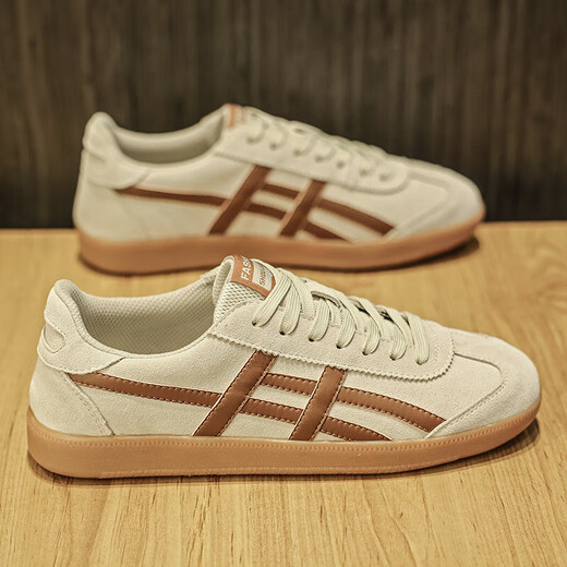 Camel Forrest Gump Shoes para Hombres de verano y Autumn Style Breathable 2024 Shoes de tablero nuevos para hombres Shoes blancos de cuero genuino dexue zapatos para hombres Milan Mesh-9910 40