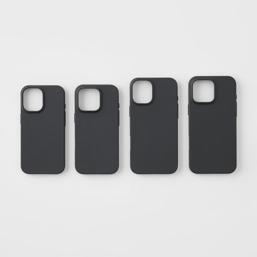 Муджи регенерированный корпус мобильного телефона TPU iPhone16/iPhone16 Plus/iPhone16 Pro/iPhone16 Pro Max Apple iPhone16 Pro Dark Grey
