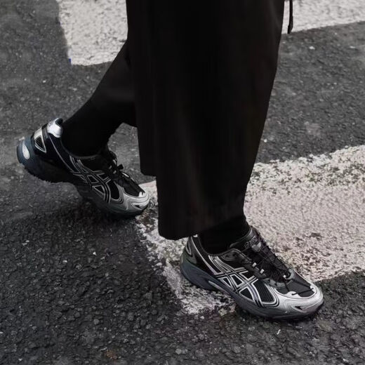 ASICS亚瑟士kahana tr v4银色秋冬潮流复古千禧慢跑老爹鞋跑鞋运动鞋 1203A497-200 44.5