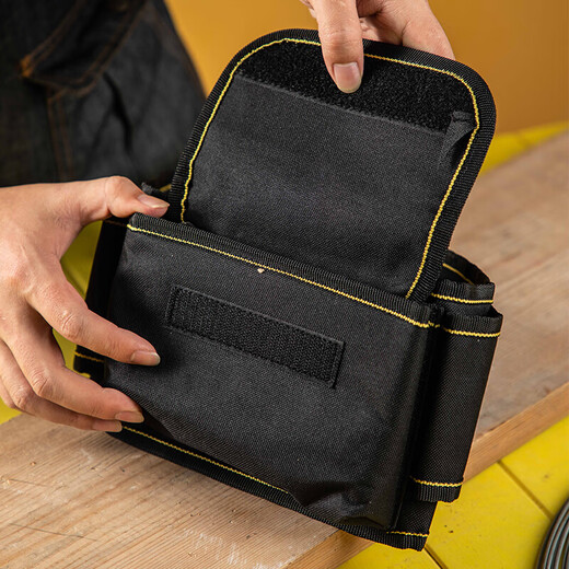 Deli Belt-type Tool Bag Electrician Bag Tool Bag Repair and Installation Tool Bag Encrypted Oxford Cloth Tool Bag Long DL5864