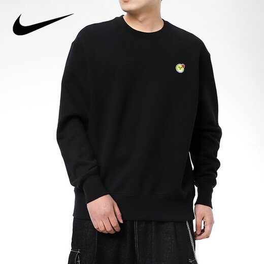 Nike (Nike) Herrenkleidung neuer Mode Mode Loose Comfort Sport und lässige runde Nackenpullover Pullover CK6359-494 DD4855-068 XL
