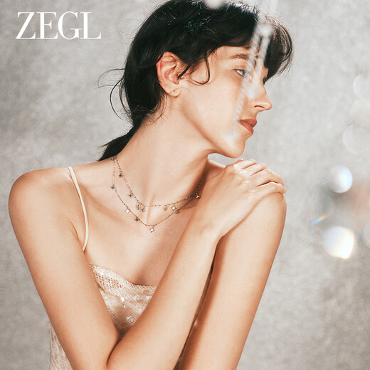 ZEGL师满天星星叠戴项链款天配饰新款送女朋友礼物情人节生日 满天星项链