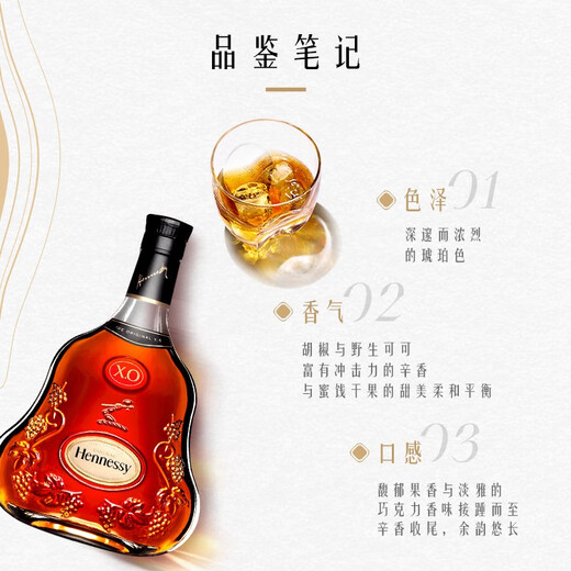 轩尼诗（Hennessy）【官方直营】轩尼诗XO干邑白兰地 1500mL 2瓶 法国进口洋酒