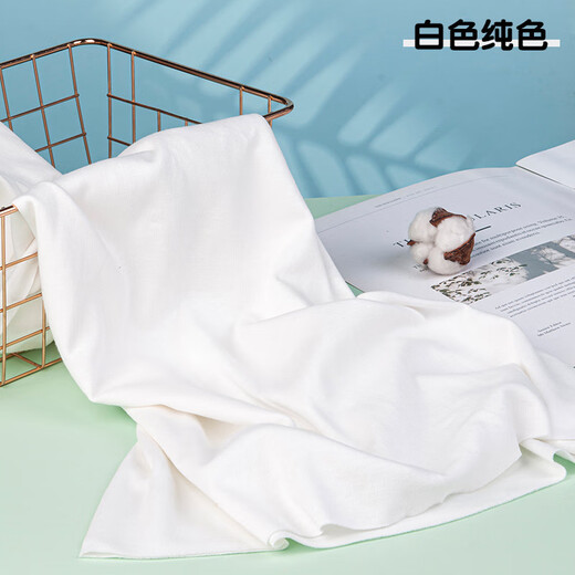 德骊嘉尿布可洗全棉芥子新生婴儿专用介子宝宝用品尿片戒子吸 [纱布款]白色2 20条装