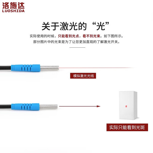 
Suqing LTD-03NO/04/05/06/08/M12PC micro laser diffuse reflection photoelectric switch sensor LTD-0 LTD-12200 diameter M12/detection distance 200 NPN normally open NO