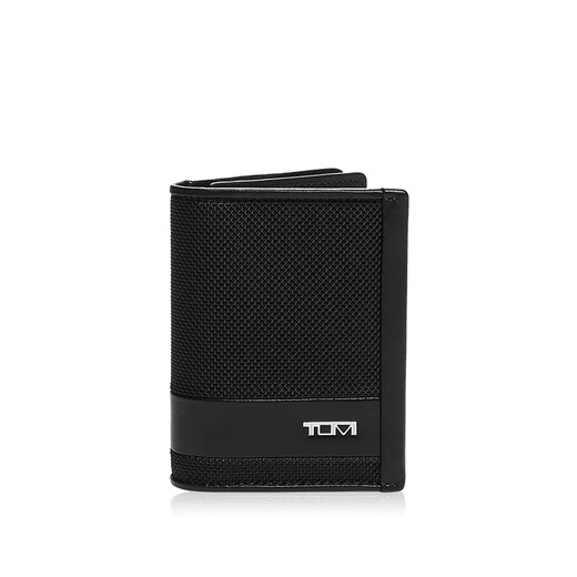 TUMI/Tuming Alpha SLG men's card holder business portable storage gusseted card holder black/01192256D2