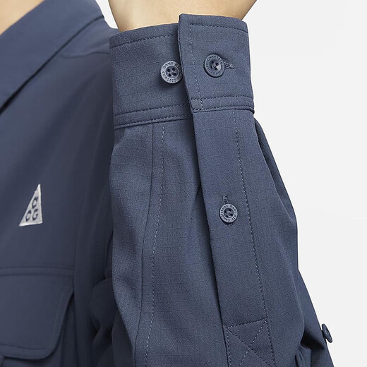 NIKE(耐克)AS M ACG DF UV DEV TRAIL TOP蓝色衬衫男 DN3937-437 2XL