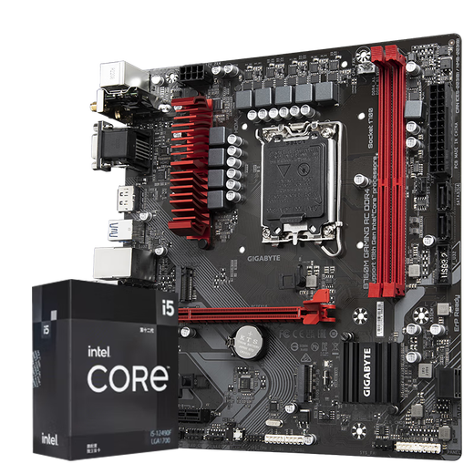 Gigabyte Motherboard CPU Set B760m Gaming AC DDR4+I5-12490F Board U Set