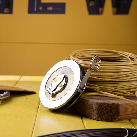 Deli box steel tape measure 10 meters 20 meters 30 meters 50 meters box ruler plate ruler long tape measure long steel tape measuring ruler 20mx10mm iron box long steel tape measure DL9220