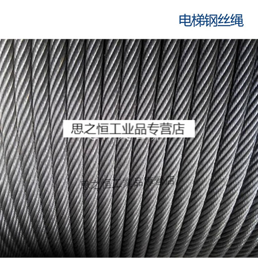 扬笙福电梯主机钢丝绳81012131416mmV1SN5024 16mm 曳引机钢绳麻芯电梯配件 10