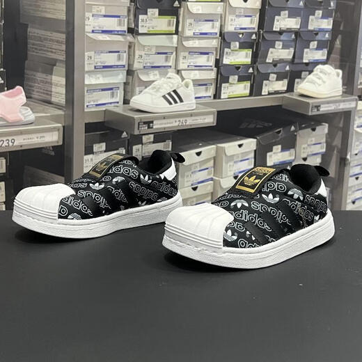 迪卡侬（DECATHLON）儿童鞋男女童新一脚蹬耐磨休闲鞋防滑运动鞋 EG9215-EG9216 24码 7K/脚长14CM