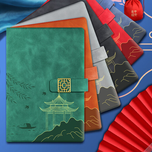 Faramon Chinese Style Notebook A5 Blocage de bloc-notes de haut niveau de grande valeur