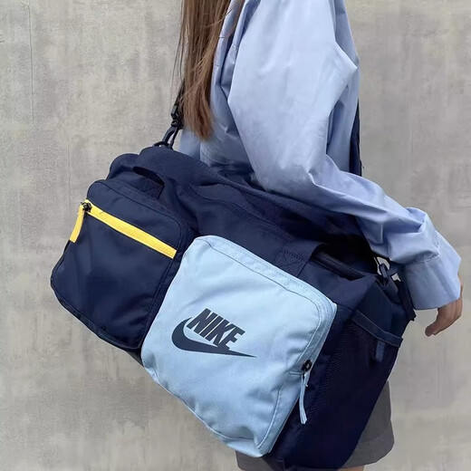 Bolsas para hombres Nike Bolsas para hombres Running Fitness Entrenamiento de deportes Bolso de deportes Bolso de almacenamiento en bolsa BATO BA6169-410/47*22*24 cm Misc