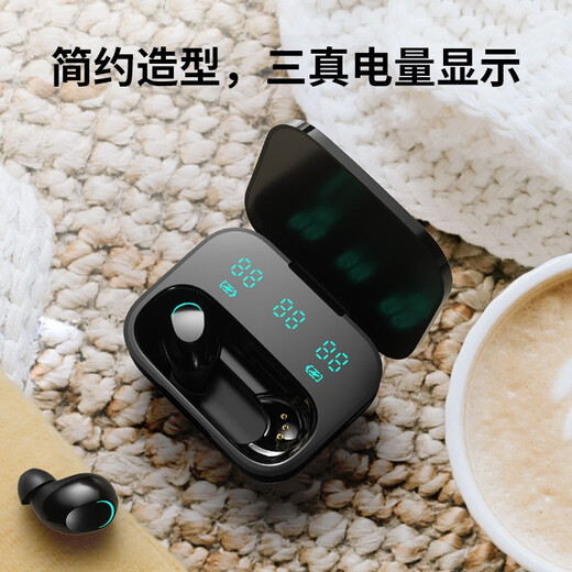 Écouteurs Bluetooth sans fil Lenovo H15 Double oreille Invisible Réduction du bruit Sports Running Ultra Long Standby Battery High Batter