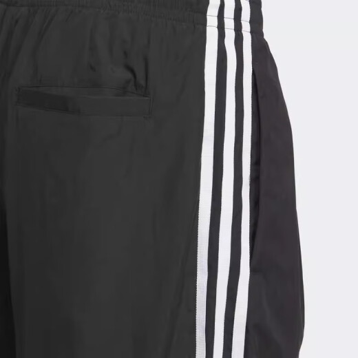 阿迪达斯（adidas）三叶草男裤2024秋季新款舒适运动时尚休闲长裤JW9896 黑色|JW9896 L