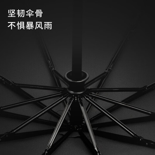 Zuodu (ZUODU) automatic umbrella men's enlarged double umbrella umbrella rain gear camp umbrella women folding umbrella car automatic umbrella student temperament gray