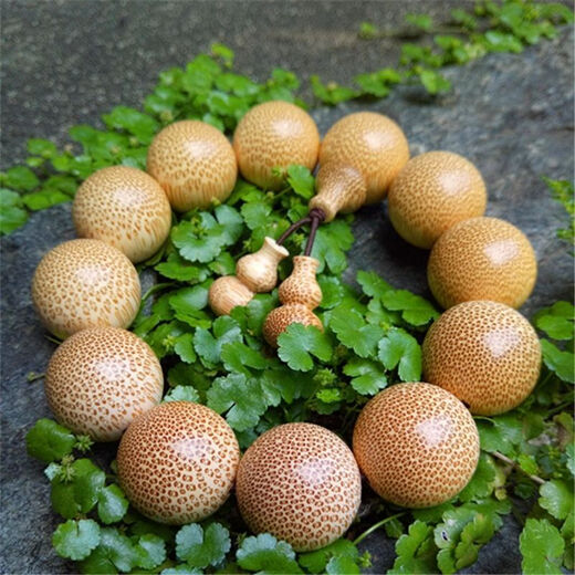 Jiang Jinyues authentisches Drachenblut Golden Seide Bambusarmband Pflaumenblüten Bambus Buddha Perlen handgefertigte Rosenkranzperlen kleines Blatt Rot Sandelholz Hainan Huanghuali Sn841 1.5-15