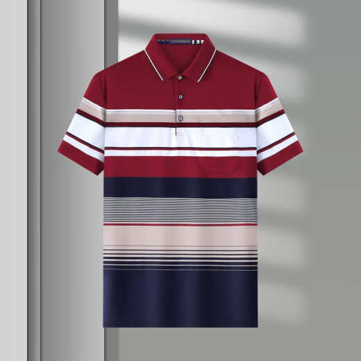 CEENIU GUANGDONG YIDA Polo Camiseta para hombres Camiseta de polo de manga corta Algodón