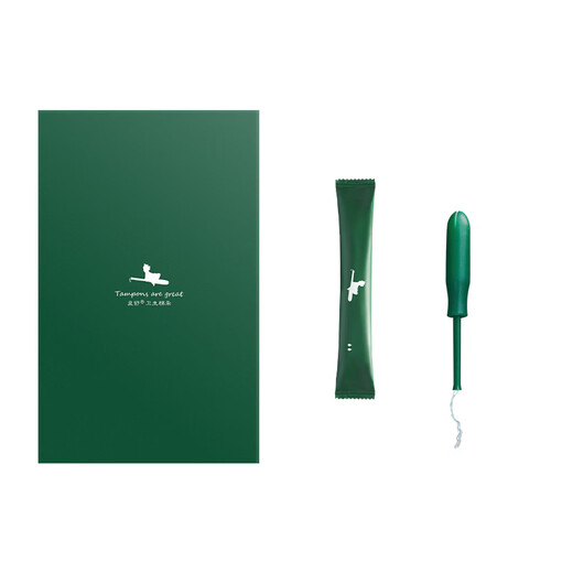 Xi Cotton Tampon Katheter Typ eingebaute unsichtbare Sanitär-Servietten-Baumwoll-Tupfer-Studentin Gurt Neuling Schwimmstreifen Katheter Typ 9-Pin-Packung [mittlerer Fluss] etwa 280 mm