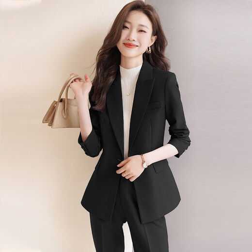 Chenfu professioneller Anzug Anzug Frauen Frühling und Herbsttemperament Göttin Modeanzug Jacke formelle Kleidung Business Hotel Rezept