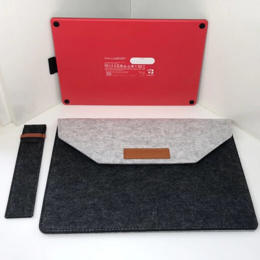 和冠（Wacom）数位板保护套CTL672/472/6100 高漫1060/M6手绘板收纳防护包 CTL472(送笔袋) 1x1cm