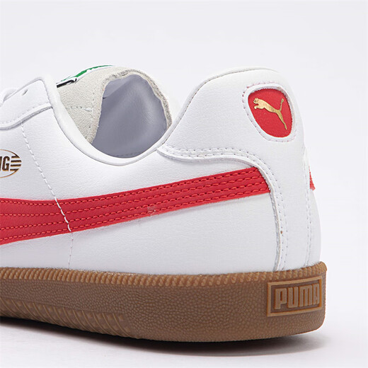PUMA (PUMA) [Zapatos de entrenamiento alemanes] Zapatos clásicos de T-Toe para hombres delgados Sports Sports Casual Shoes King106696 White-Red-06 43