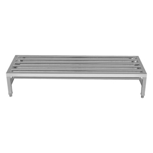 Jingulao Regal 180*50*30 cm einschichtige feuchtigkeitsdichtes Bodenpierklasse Edelstahl Aufbewahrungstisch KZS-687 kann angepasst werden