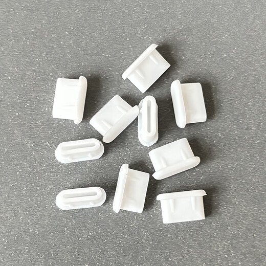 Danyang Qingtian customized typec dustproof silicone plug for Android phones Xiaomi OPPO Huawei Honor VIVO charging port black 10 pcs