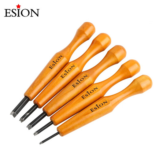 Japan imported ESION rubber stamp carving wood carving knife rubber brick carving knife printmaking carving knife single tool No. 2 flat knife