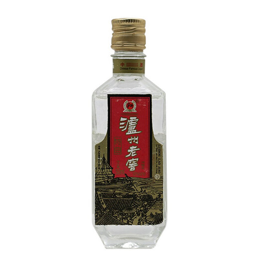 Collection of wine, aged wine, Luzhou Laojiao Tequ Jingai 33% strong-flavor liquor, produced around 2002, 2002 era, 50mL 1 bottle