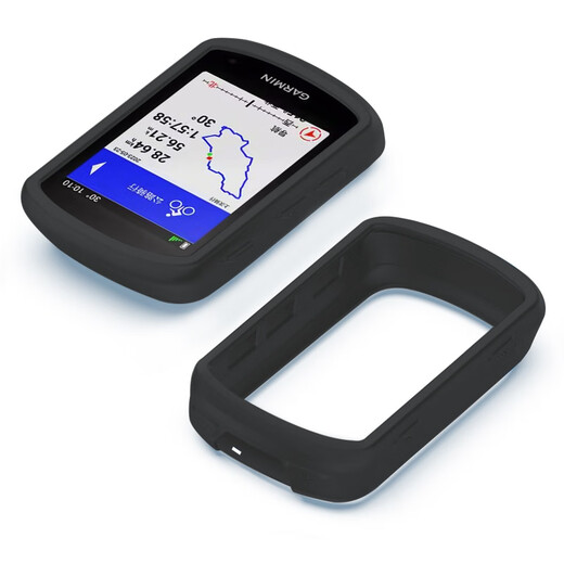 润华年佳明Garmin Edge 540码表保护套edge 840自行车硅胶套 送保护膜 佳明840/540保护套黄色