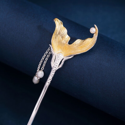 Enchanting Cat S925 sterling silver hairpin new Chinese style hairpin Hanfu headdress hairpin hair accessories ladies birthday gift girls practical silver hairpin for the rest of my life gift box suitable for giving girls romantic surprise gifts