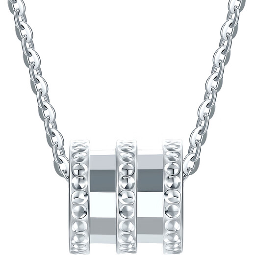 Liuguifu Jewelry Platinum Necklace Bingyao Jinghua PT950 Platinum Chain Pendant Clavicle Chain PT2400038 3.55g