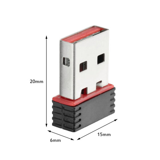 Pinyi Mini Wireless 150M 802.11n RTL8188 Kleine Netzwerkkarte Computer USB Tragbarer WIFI-Signalempfänger RTL8188