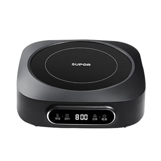 Supor Mini Electric Ceramic Stove, Tea Cooker, Induction Cooker, Heating Coaster, No Choice Tea Set, Smart Touch, Household Small Tea Stove, Portable Electric Stove, Single Machine Smart Model 1L