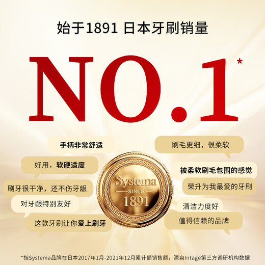狮王（Lion）细齿洁0.01晶彩牙刷2支软毛小巧刷头细致护龈呵护口腔家庭装