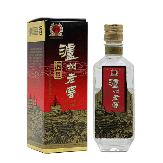 Collection of wine, aged wine, Luzhou Laojiao Tequ Jingai 33% strong-flavor liquor, produced around 2002, 2002 era, 50mL 1 bottle