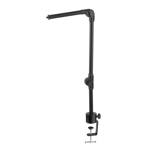 Jianyue mobile phone live broadcast cooling bracket desktop overhead shooting base cooling artifact with fan radiator clip heightening swing arm standard three-section cantilever (cooling mobile phone bracket)