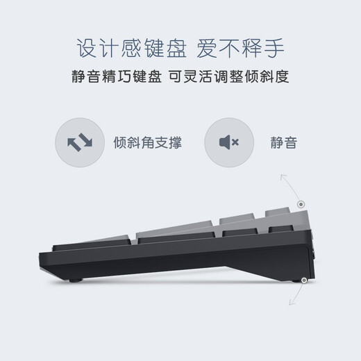 Conjunto de teclado y mouse inalámbricos Dell Teclado y mouse Oficina Hogar Computadora portátil Computadora de escritorio Periféricos comerciales USB externo KM5221W Negro