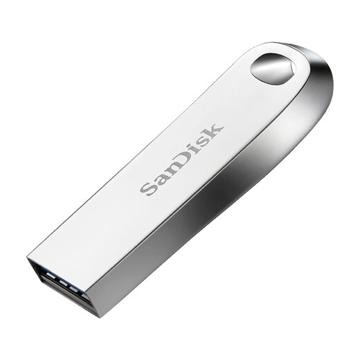 SanDisk 128GB USB3.2 U disk CZ74 reading speed up to 400MB/s metal high-speed U disk security encryption learning office bidding large capacity USB disk