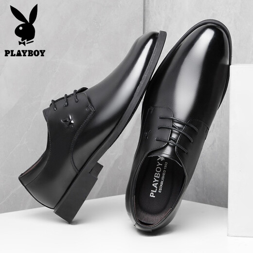 Zapatos de cuero playboy negocio para hombres ropa formal de resorte de primavera de primavera