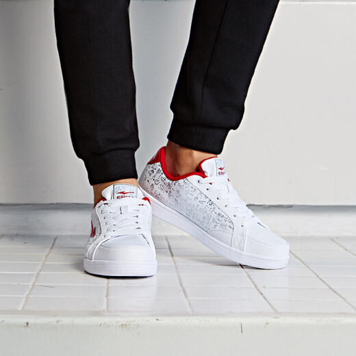 ERKE Hongxing Erke skateboard shoes 11033189B white/red 43 size