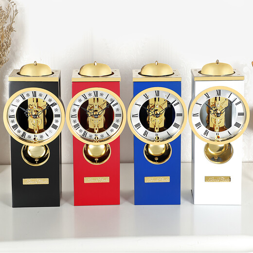 Hermle Clocks 赫姆勒时钟客厅卧室座钟创意时尚摆件个性艺术欧式现代机械座钟 MT001-BL0791
