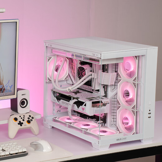 ASUS (ASUS) Ultra7-265KF series RTX5060TI game console/5070TI graphics card ASUS ROG family bucket 4060TI desktop assembly computer DIY host 265KF boxed + RTX5070TI + 32G | Deluxe Edition