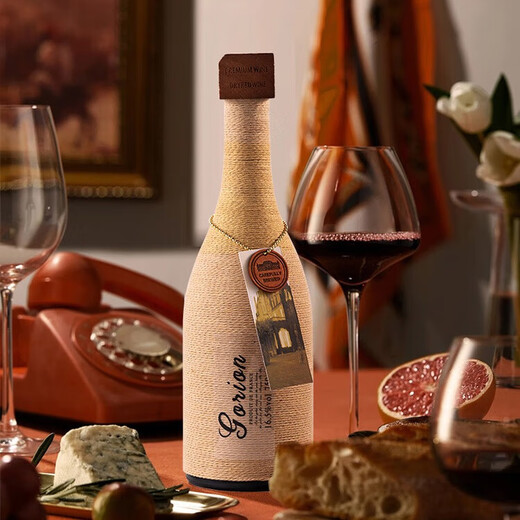 歌瑞安 法国进口AOP红酒 16.5度丹魄干红葡萄酒整箱750ml*6瓶礼盒装