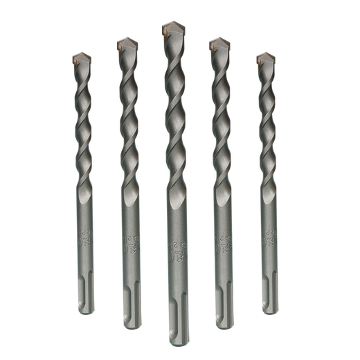 Fang Dawang impact electric hammer drill bit to drill concrete round head drill bit through the wall 8mm extended round handle through the wall turn head round handle 6x110mm