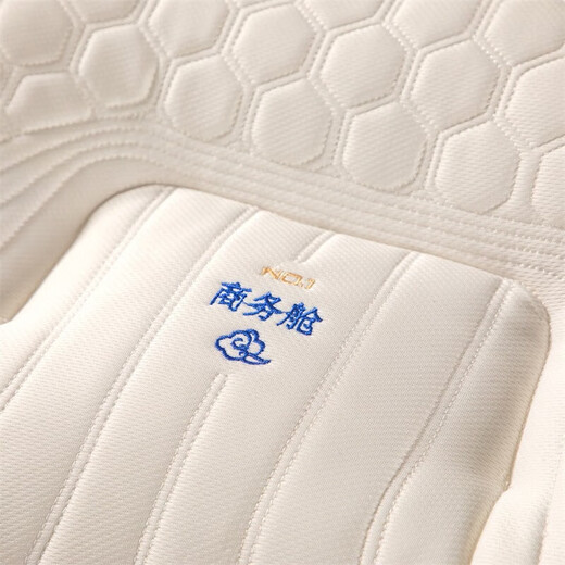 Nanjiren latex pillow neck protection pillow cervical vertebra pillow adult sleeping pillow high and low pillow men's special pillow core one pair of cloud cabin latex blue-low pillow 48x74cm [single package]
