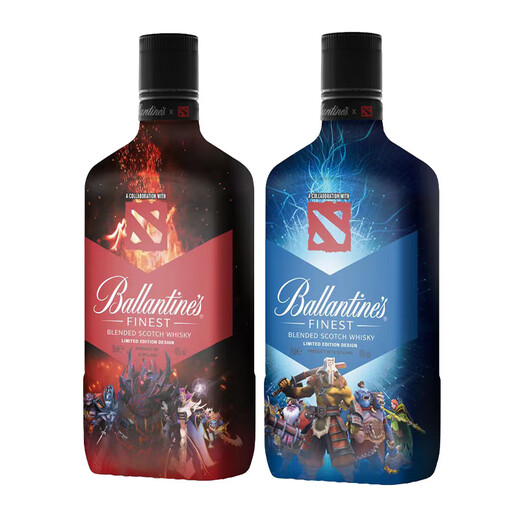 百龄坛（Ballantine`s）苏格兰调和型威士忌 700ml 1瓶 DOTA2刀塔联名限定款 