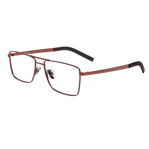 Helen Keller (Helen Keller) Doppelstrahl großer Rahmen Myopie-Brillen modische, vielseitige altersreduzierende Retro-Brille klar und High-End-Rahmen für Männer und Frauen H9216 H9216 C3-Brown